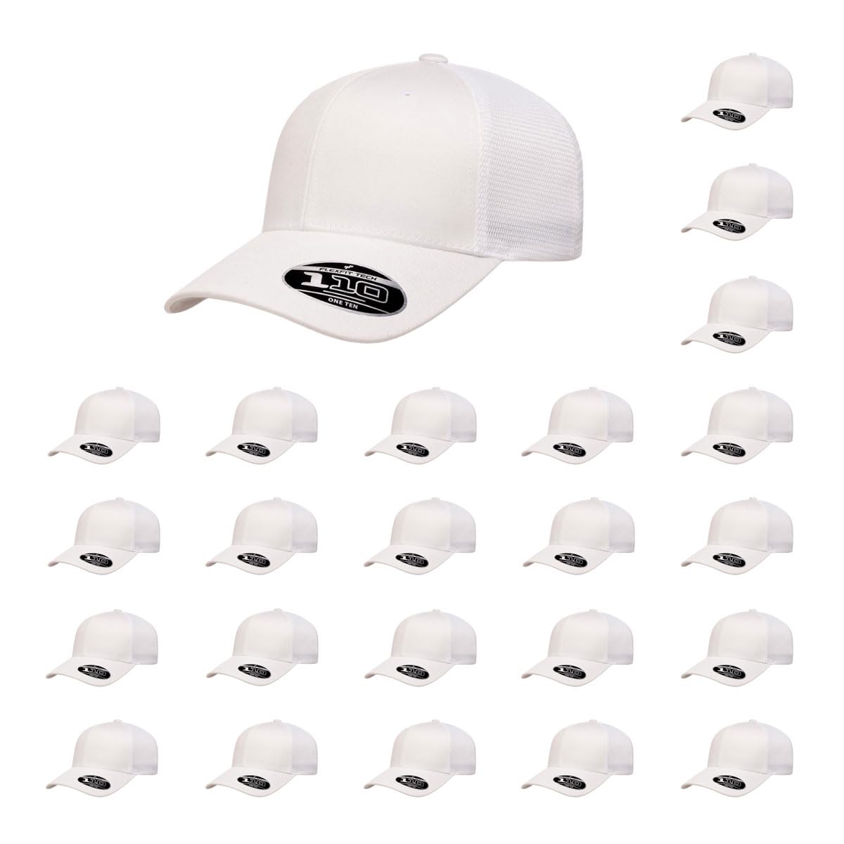 Flexfit 110M/MT Trucker Mesh Snapback Cap