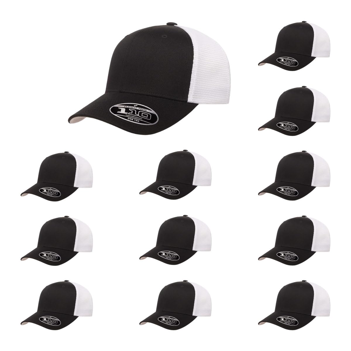 Flexfit 110M/MT Trucker Mesh Snapback Cap