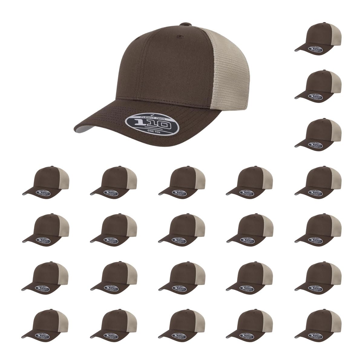 Flexfit 110M/MT Trucker Mesh Snapback Cap