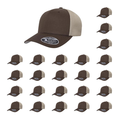 Flexfit 110M/MT Trucker Mesh Snapback Cap