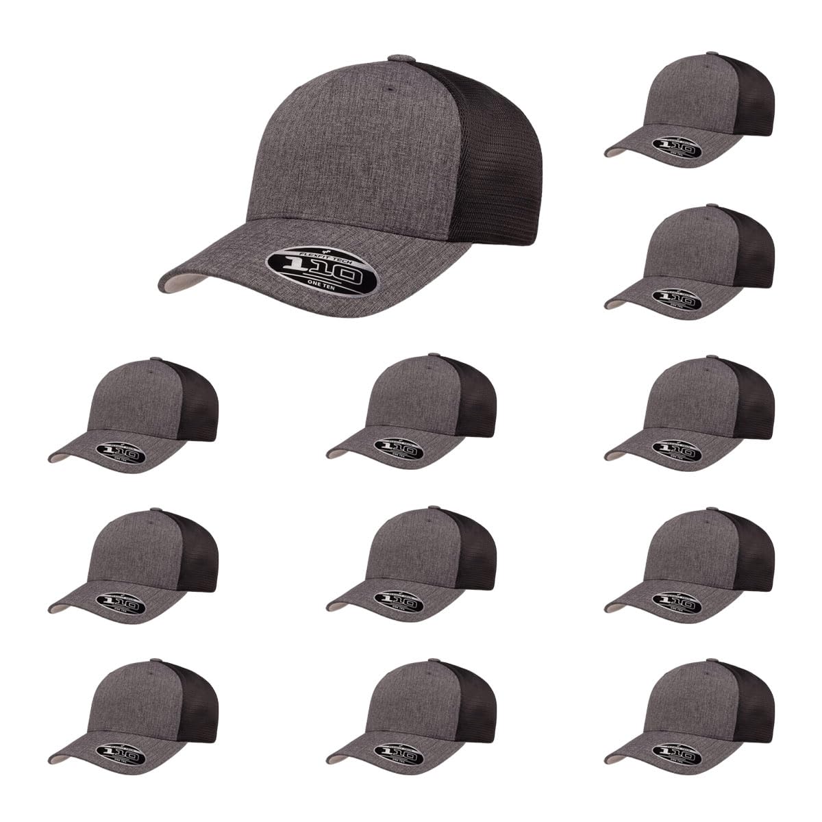 Flexfit 110M/MT Trucker Mesh Snapback Cap