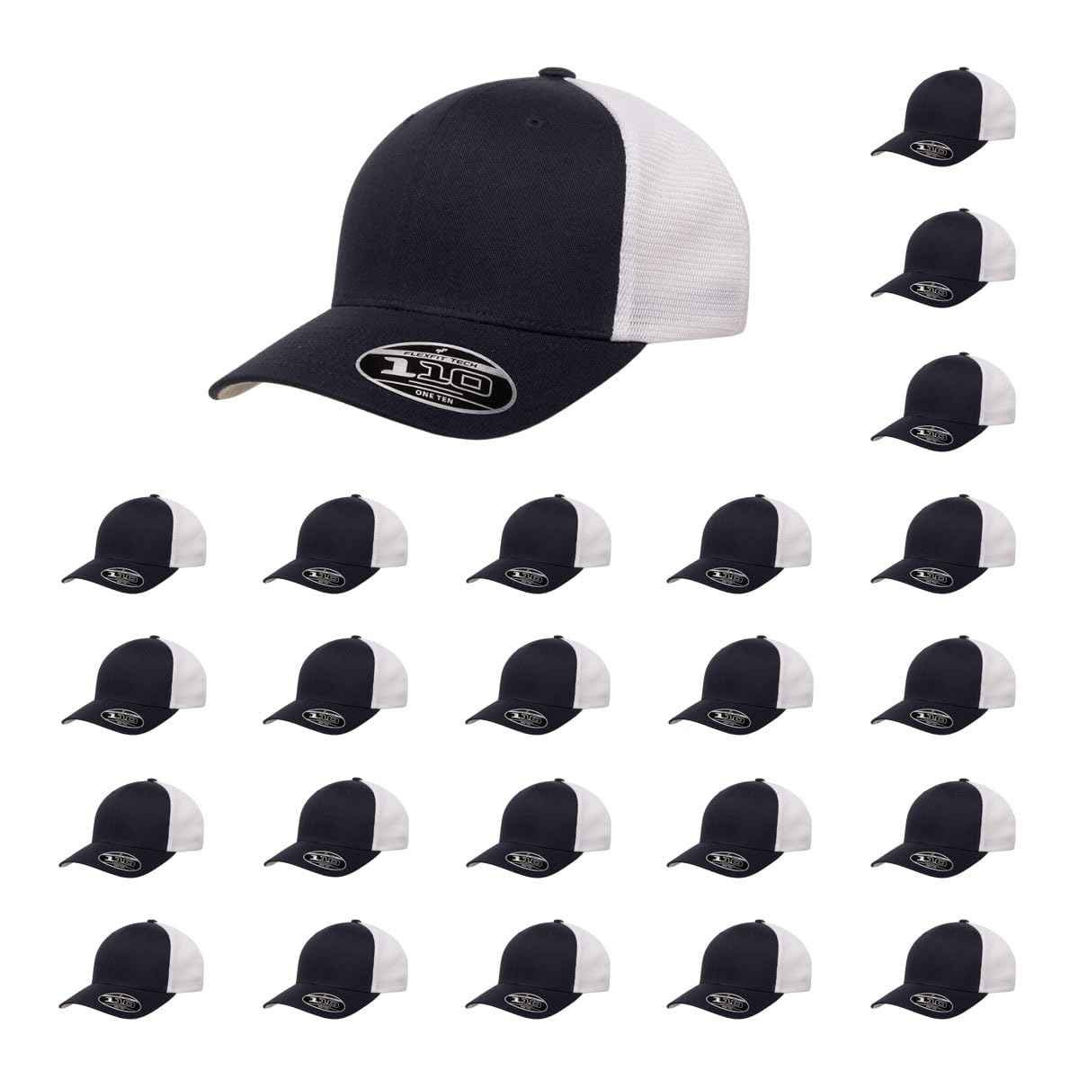 Flexfit 110M/MT Trucker Mesh Snapback Cap