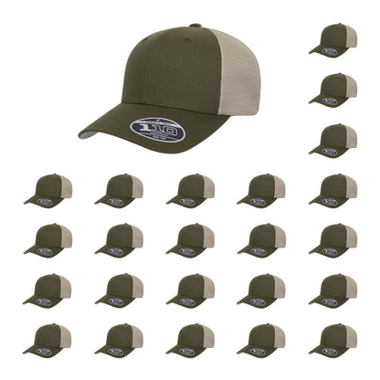 Flexfit 110M/MT Trucker Mesh Snapback Cap