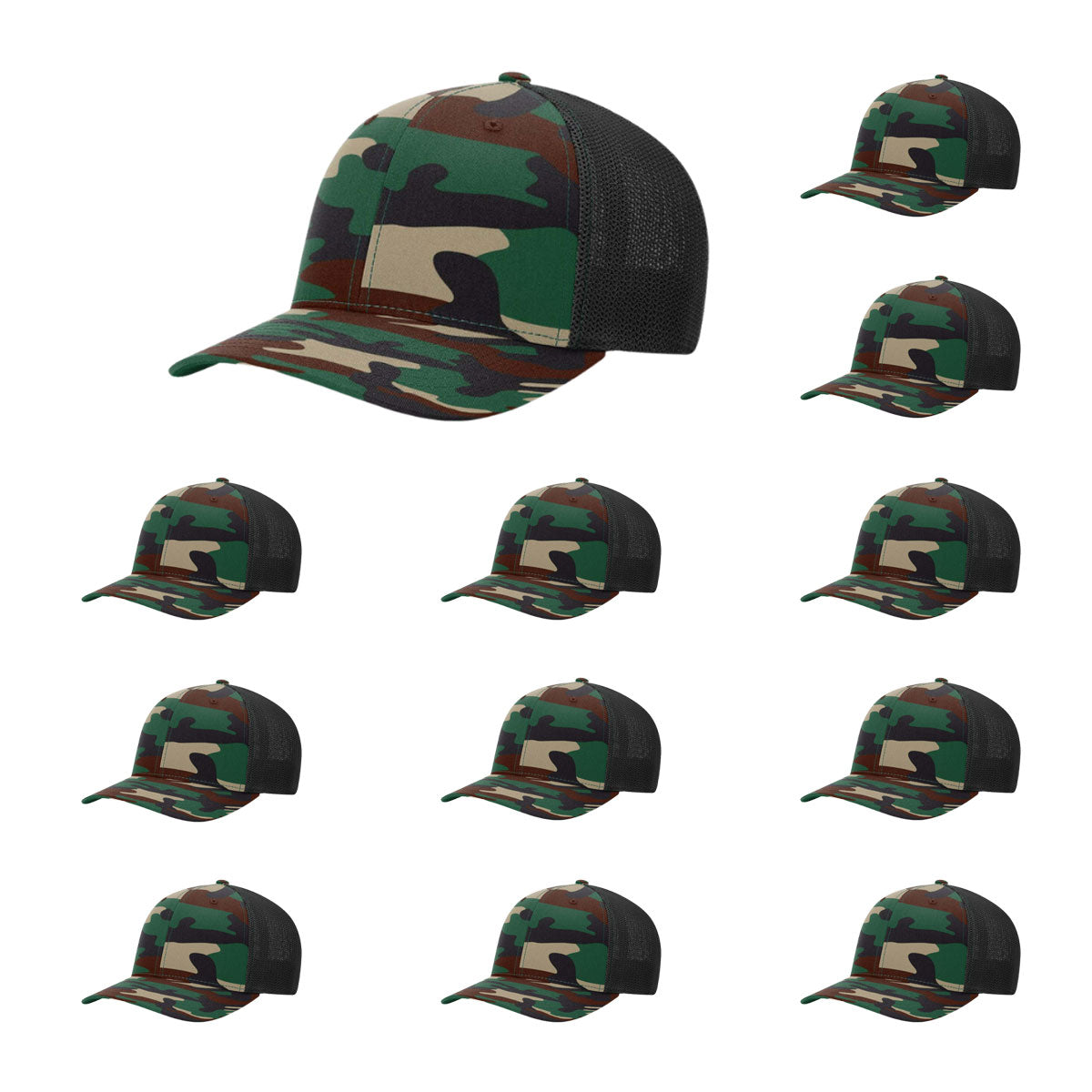 Richardson 110 R-Flex Trucker Mesh Fitted Hat