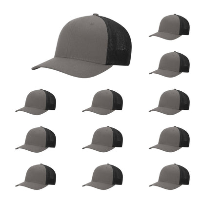 Richardson 110 R-Flex Trucker Mesh Fitted Hat