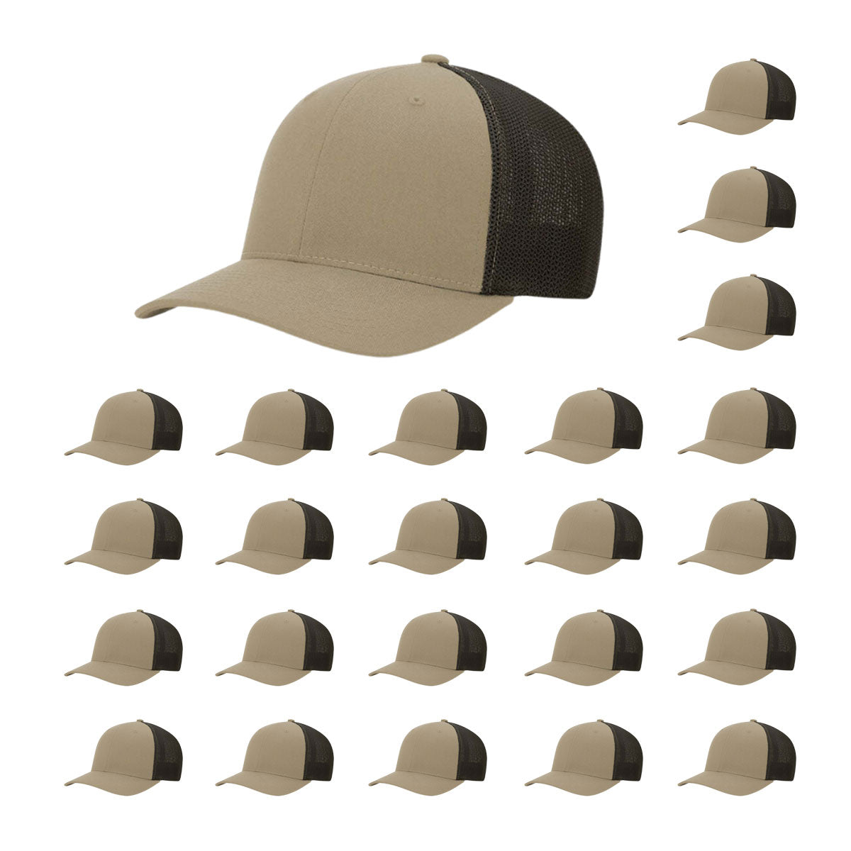 Richardson 110 R-Flex Trucker Mesh Fitted Hat