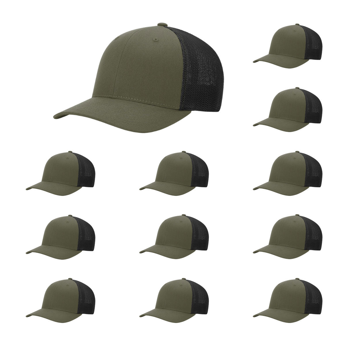 Richardson 110 R-Flex Trucker Mesh Fitted Hat