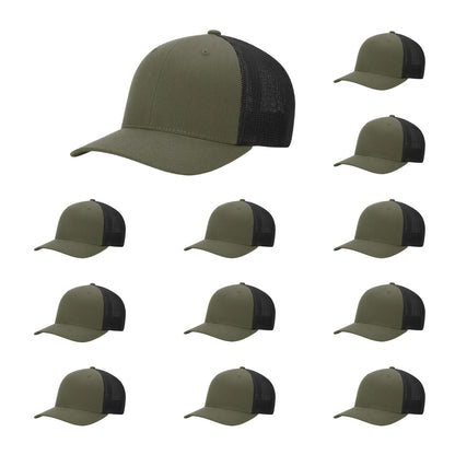 Richardson 110 R-Flex Trucker Mesh Fitted Hat