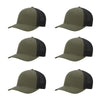 Richardson 110 R-Flex Trucker Mesh Fitted Hat