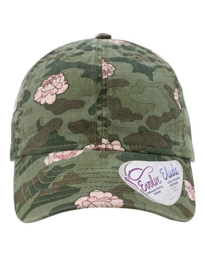 Infinity Her Women's Garment-Washed Fashion Print Cap - Hattie