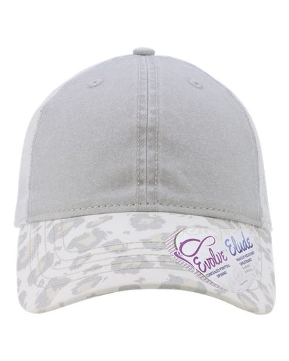 Infinity Her Women's Printed Visor with Mesh Back Cap - Janet