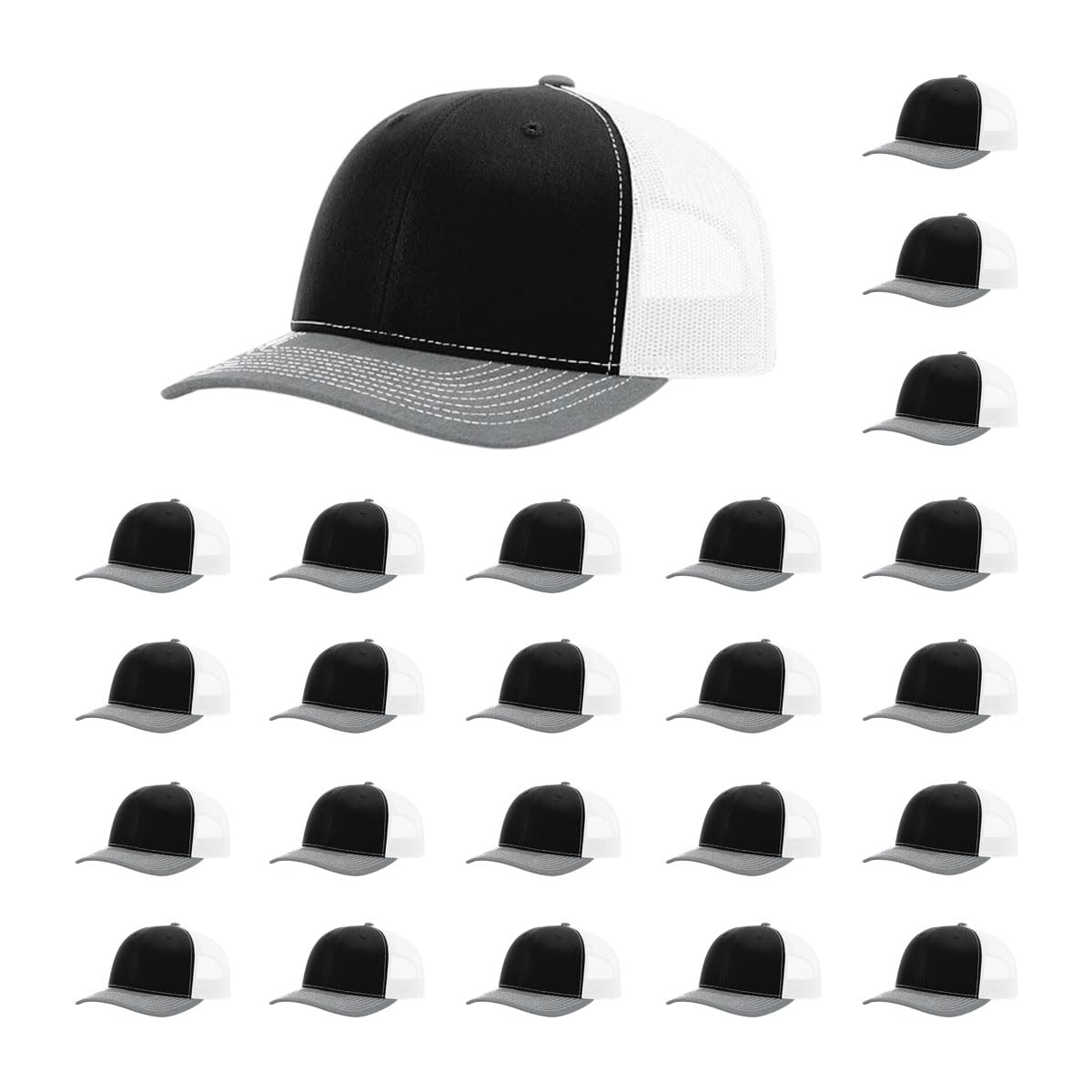 Richardson 112 Classic Trucker Cap Tri-Tone