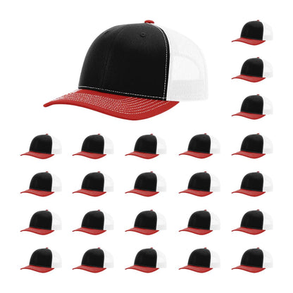 Richardson 112 Classic Trucker Cap Tri-Tone