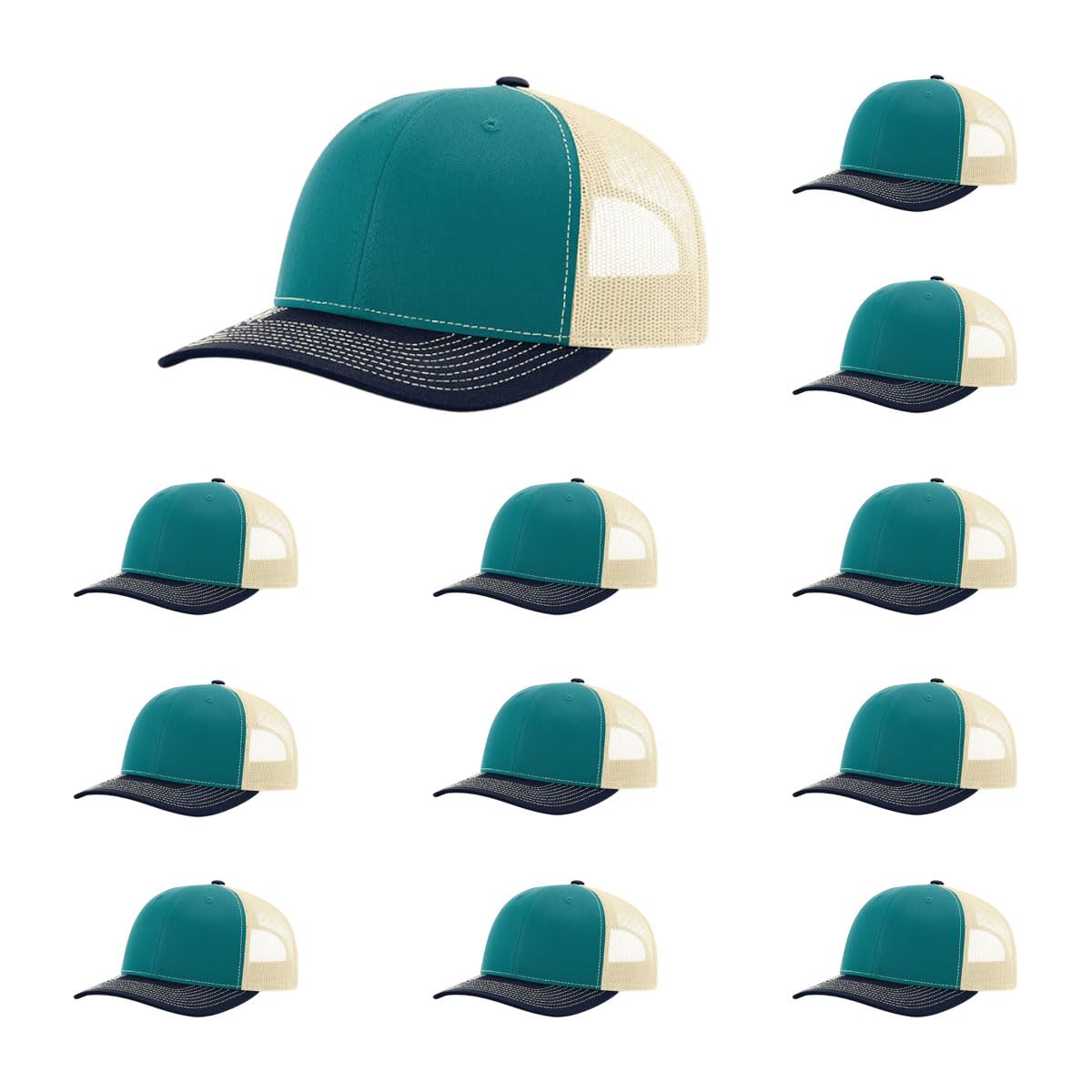 Richardson 112 Classic Trucker Cap Tri-Tone