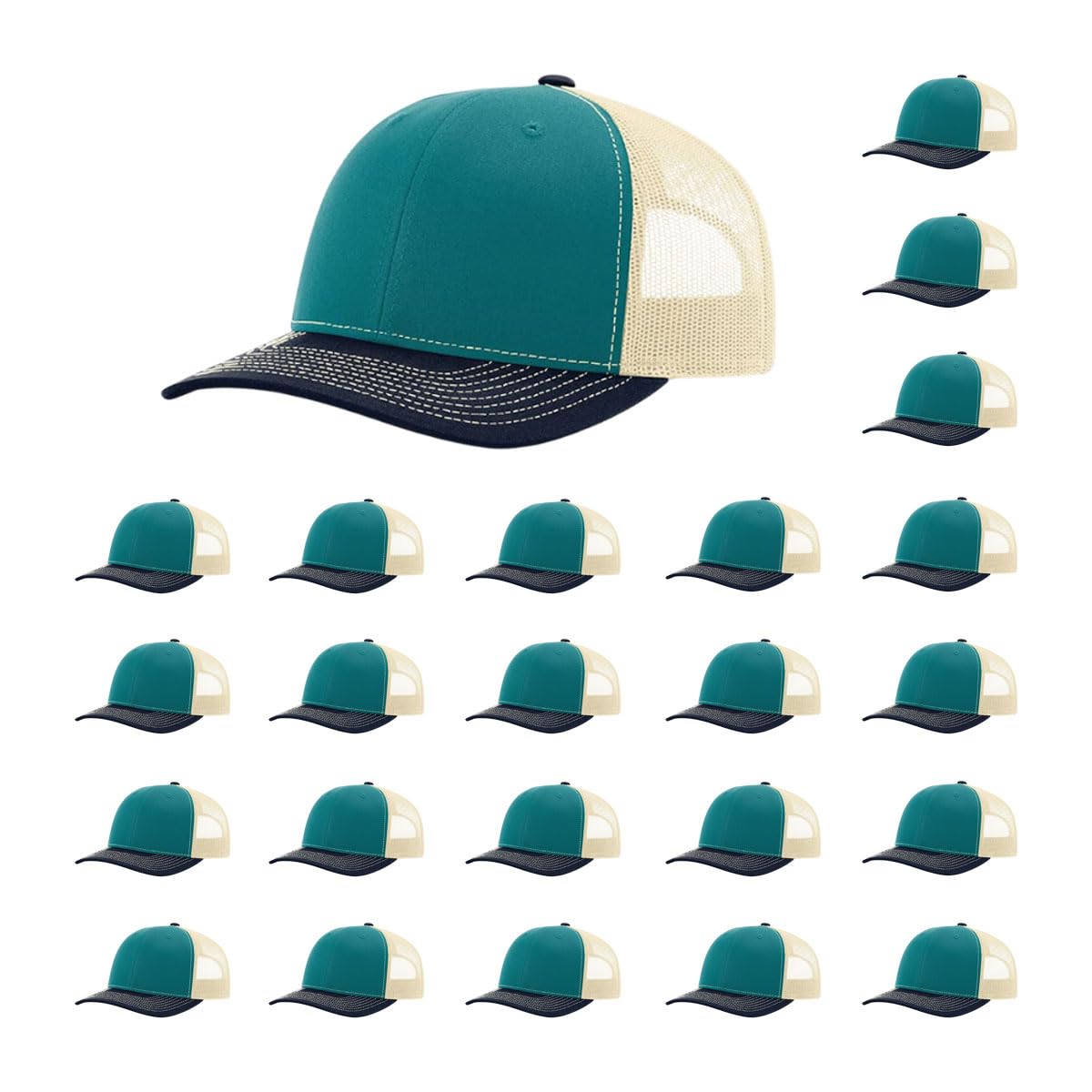 Richardson 112 Classic Trucker Cap Tri-Tone