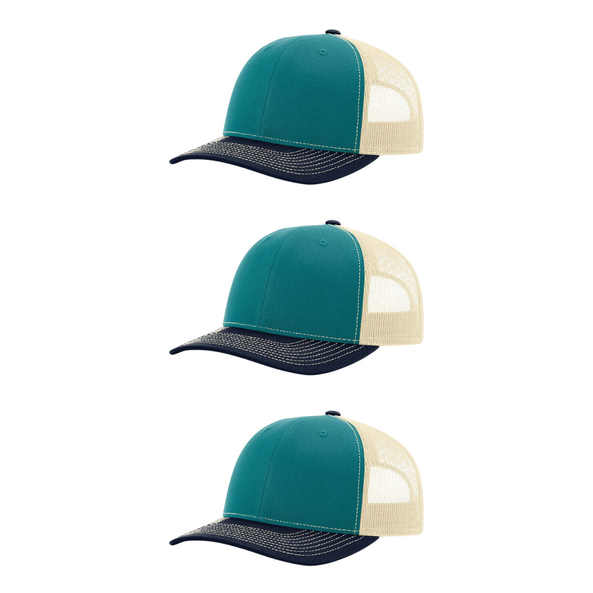 Richardson 112 Classic Trucker Cap Tri-Tone