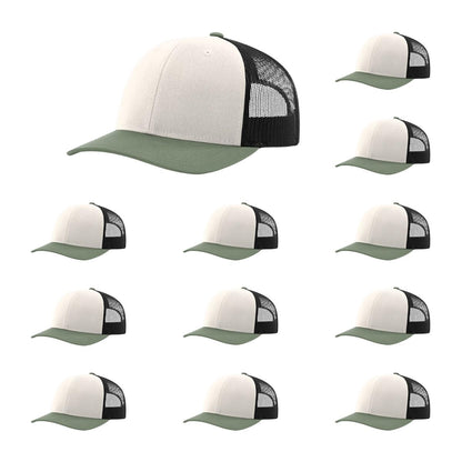 Richardson 112 Classic Trucker Cap Tri-Tone