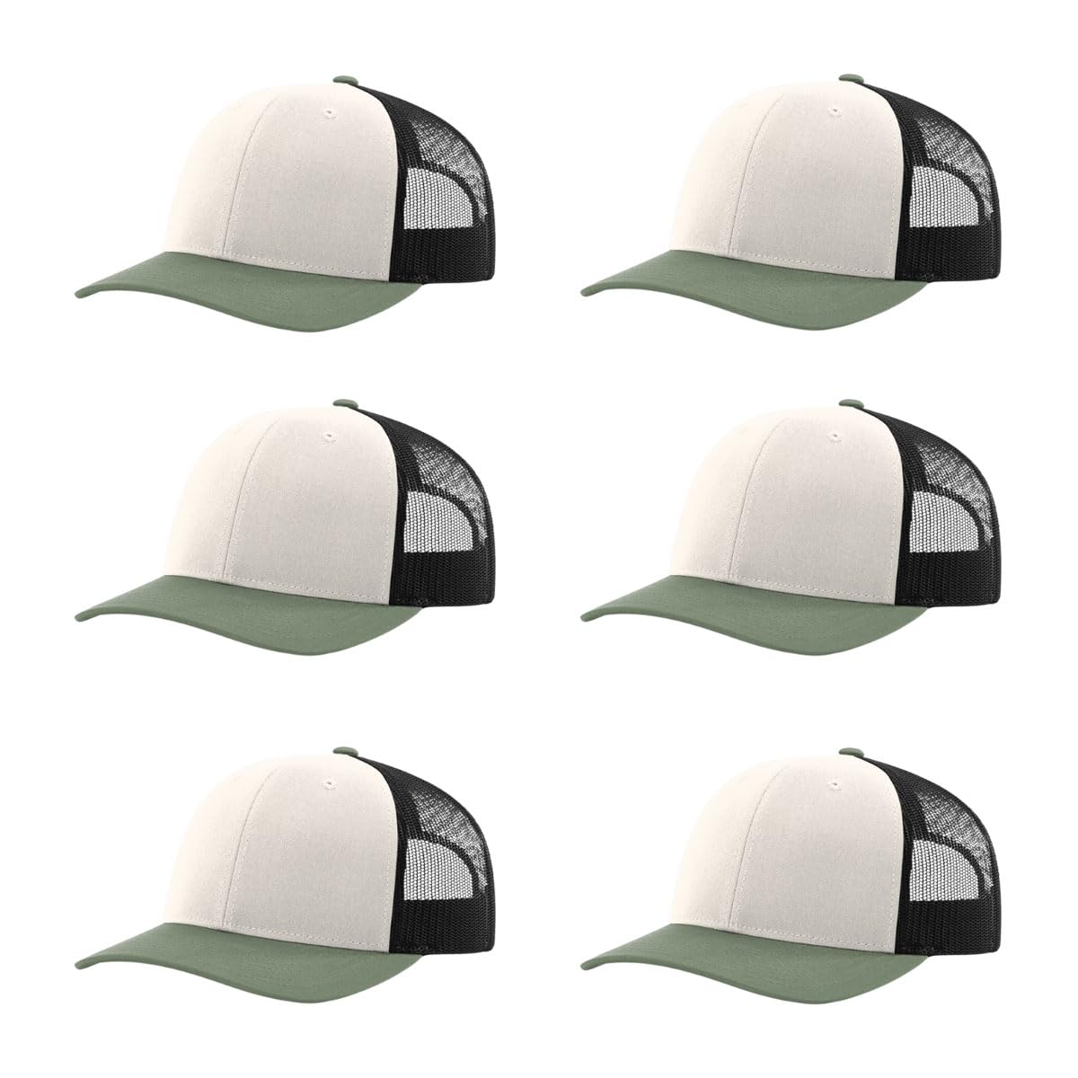 Richardson 112 Classic Trucker Cap Tri-Tone