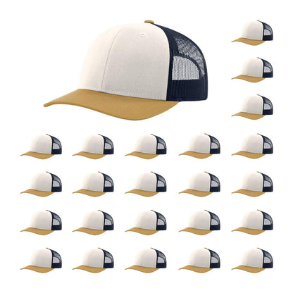 Richardson 112 Classic Trucker Cap Tri-Tone