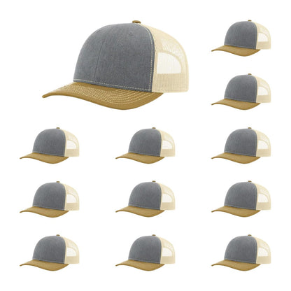 Richardson 112 Classic Trucker Cap Tri-Tone