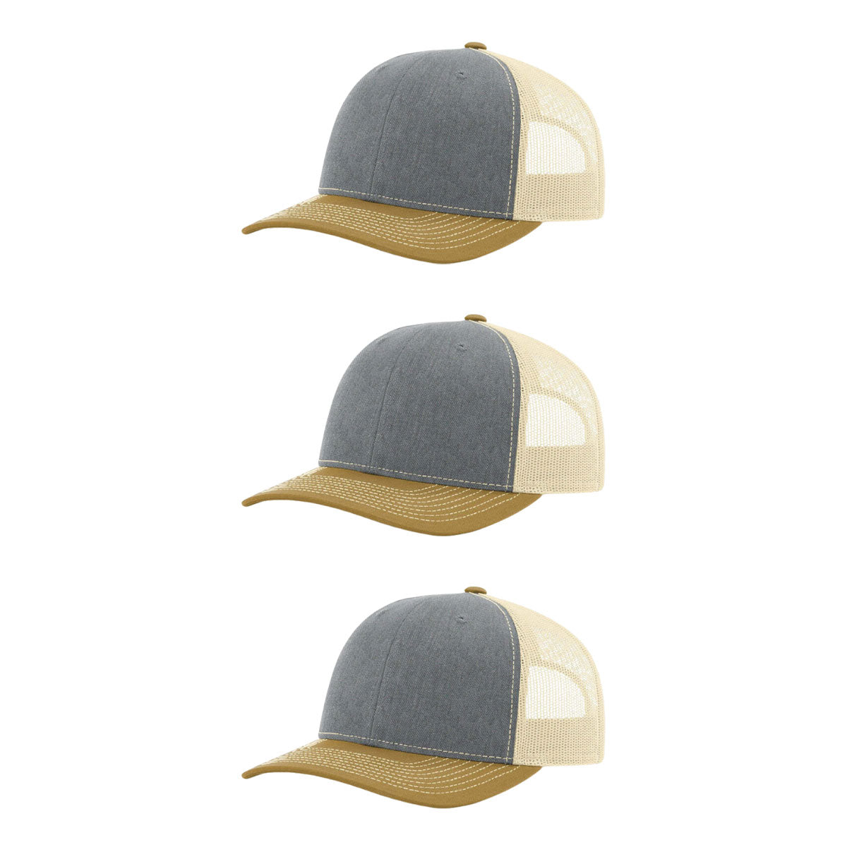 Richardson 112 Classic Trucker Cap Tri-Tone