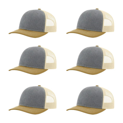 Richardson 112 Classic Trucker Cap Tri-Tone