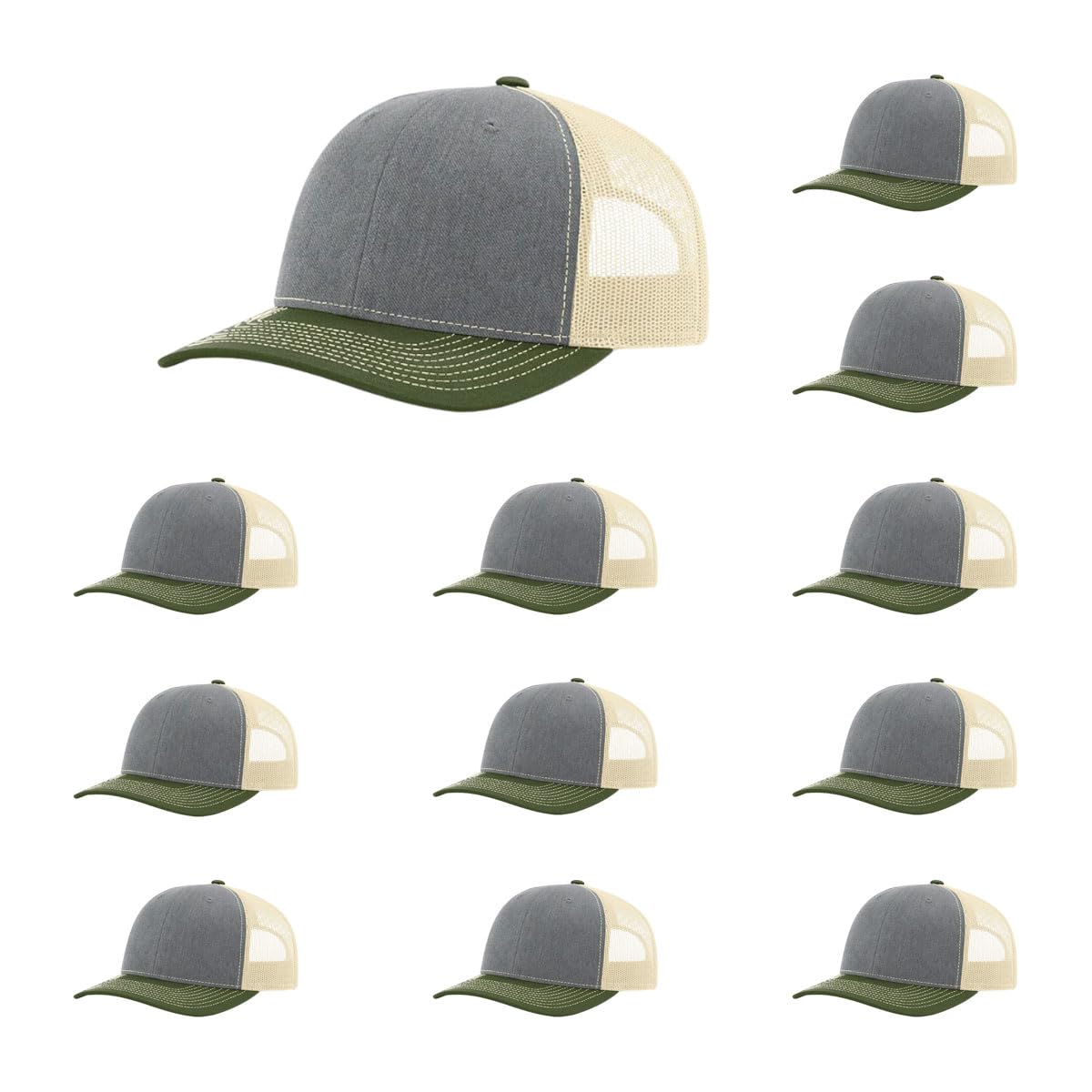 Richardson 112 Classic Trucker Cap Tri-Tone