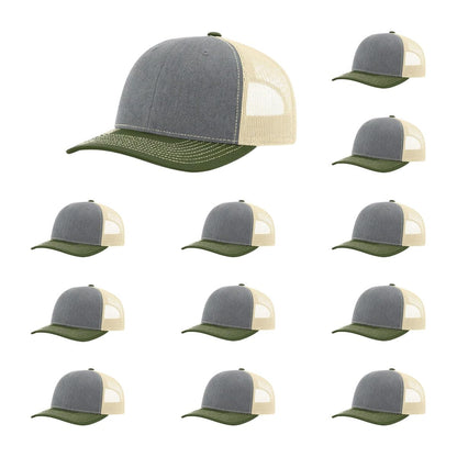 Richardson 112 Classic Trucker Cap Tri-Tone