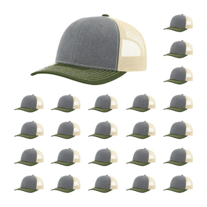 Richardson 112 Classic Trucker Cap Tri-Tone