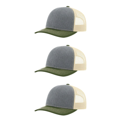 Richardson 112 Classic Trucker Cap Tri-Tone