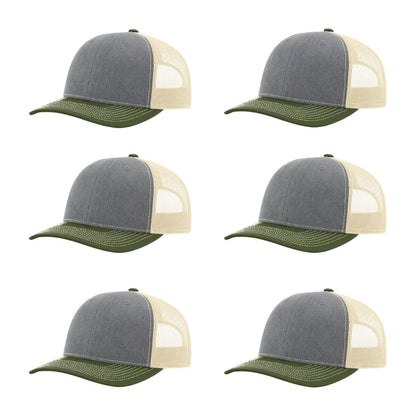 Richardson 112 Classic Trucker Cap Tri-Tone