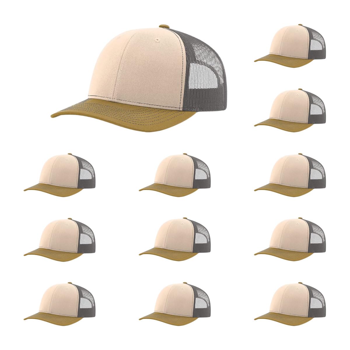 Richardson 112 Classic Trucker Cap Tri-Tone