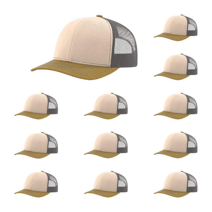 Richardson 112 Classic Trucker Cap Tri-Tone