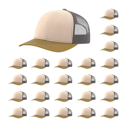 Richardson 112 Classic Trucker Cap Tri-Tone