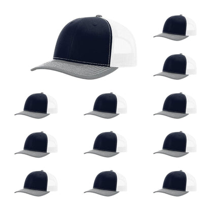 Richardson 112 Classic Trucker Cap Tri-Tone