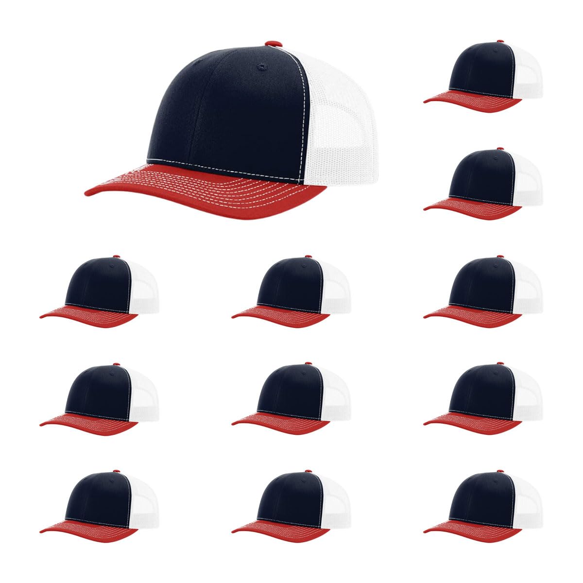 Richardson 112 Classic Trucker Cap Tri-Tone