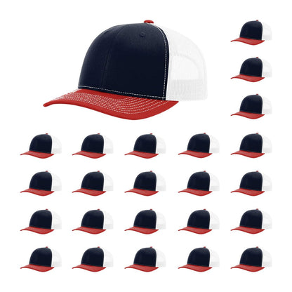 Richardson 112 Classic Trucker Cap Tri-Tone