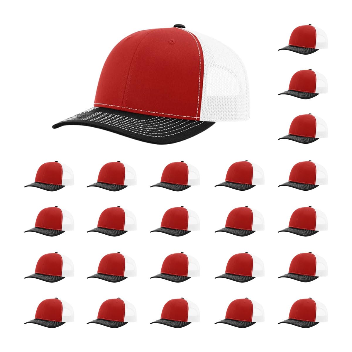 Richardson 112 Classic Trucker Cap Tri-Tone