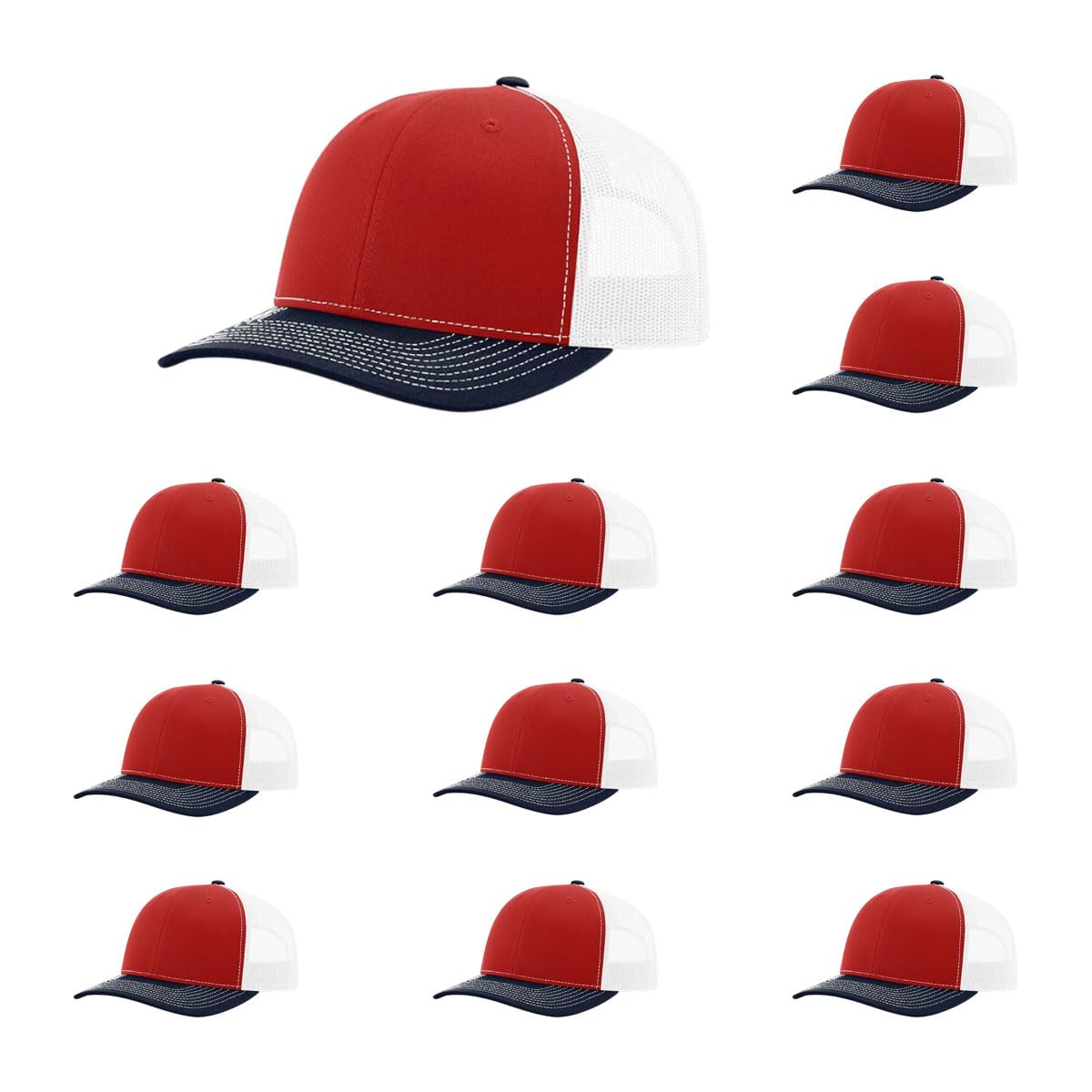 Richardson 112 Classic Trucker Cap Tri-Tone