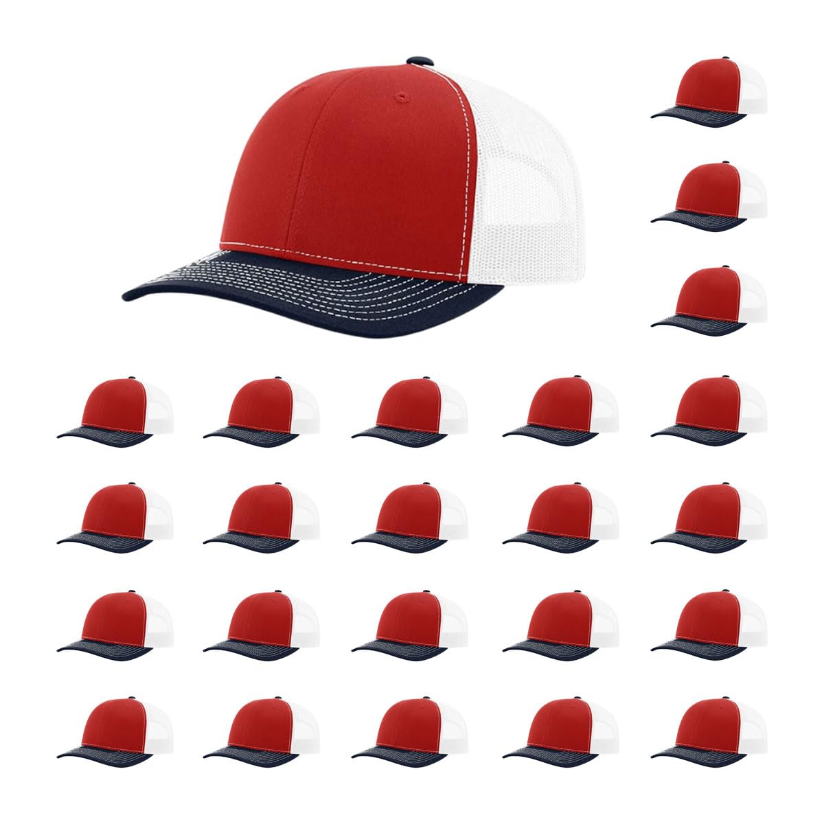 Richardson 112 Classic Trucker Cap Tri-Tone