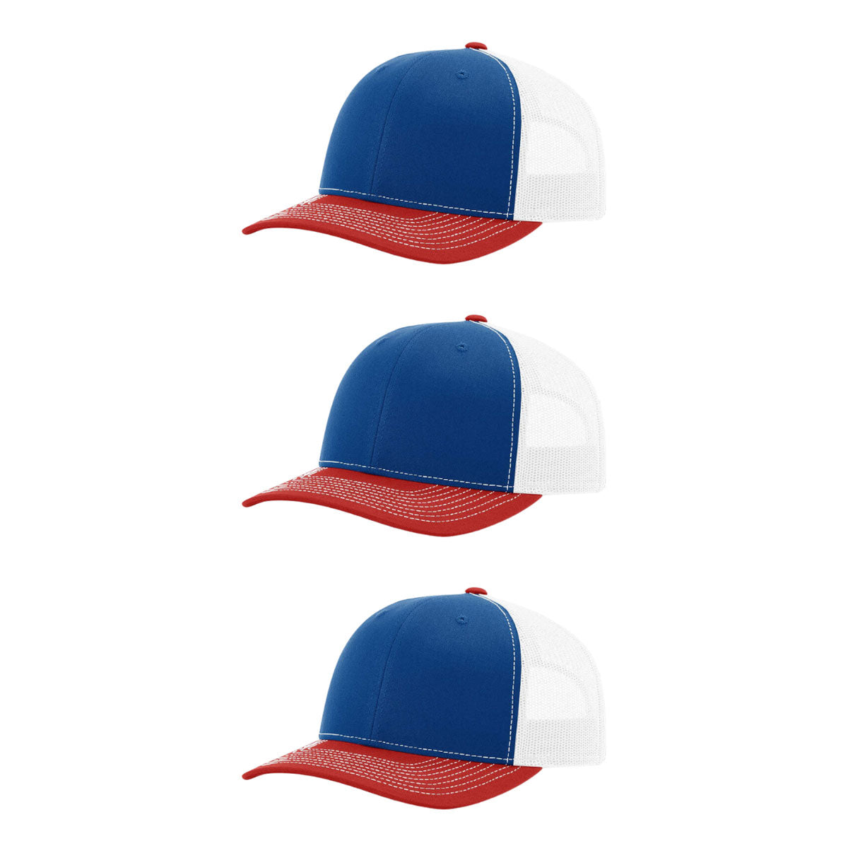 Richardson 112 Classic Trucker Cap Tri-Tone