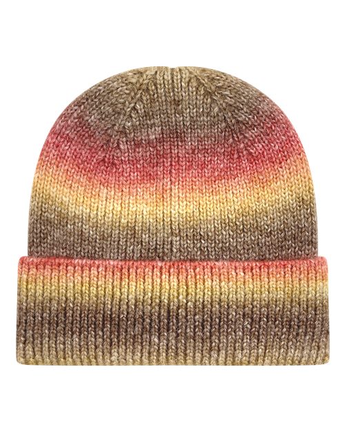 Legacy Tie-Dyed Ribbed Beanie - KTDRB