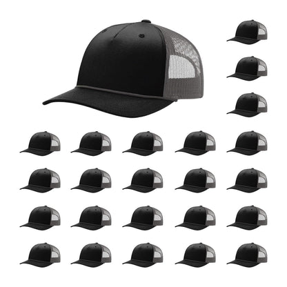 Richardson 112FPR Five Panel Trucker w/ Visor Rope