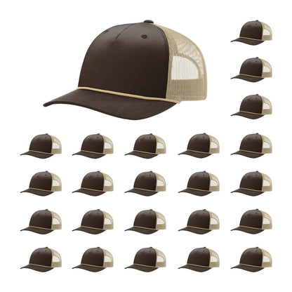 Richardson 112FPR Five Panel Trucker w/ Visor Rope