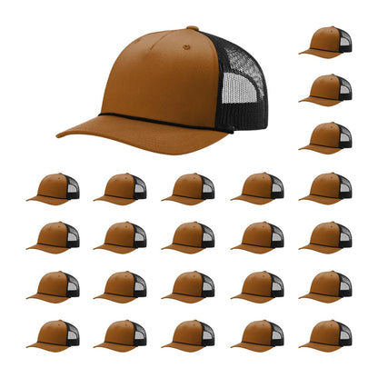 Richardson 112FPR Five Panel Trucker w/ Visor Rope