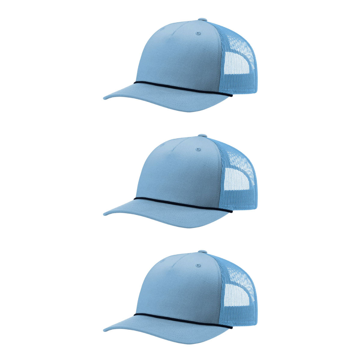 Richardson 112FPR Five Panel Trucker w/ Visor Rope