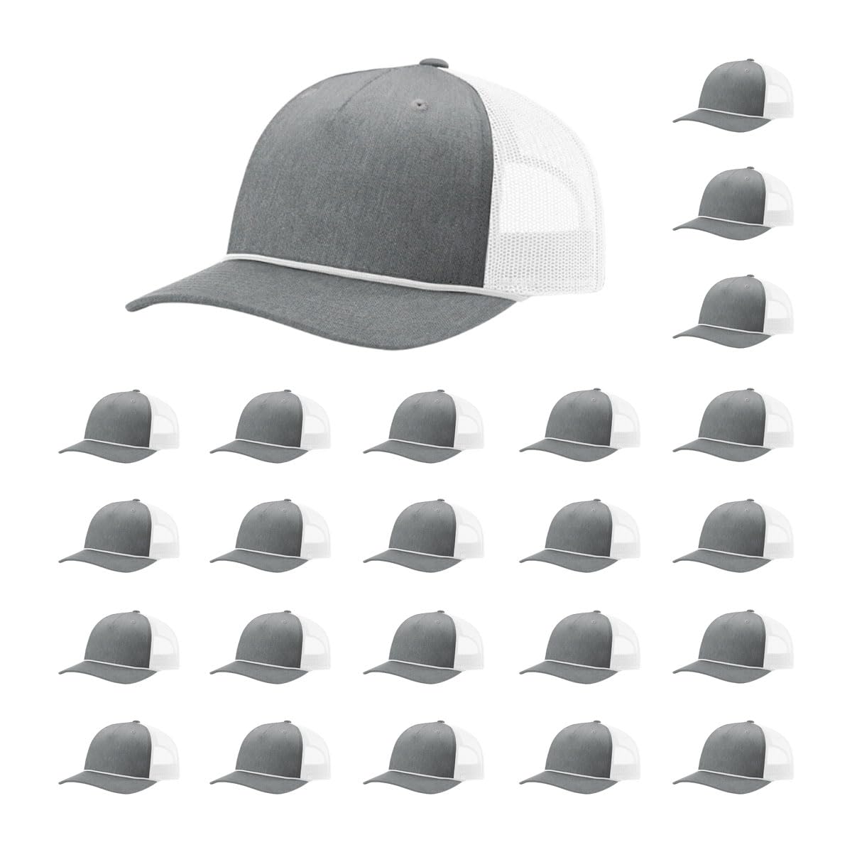 Richardson 112FPR Five Panel Trucker w/ Visor Rope