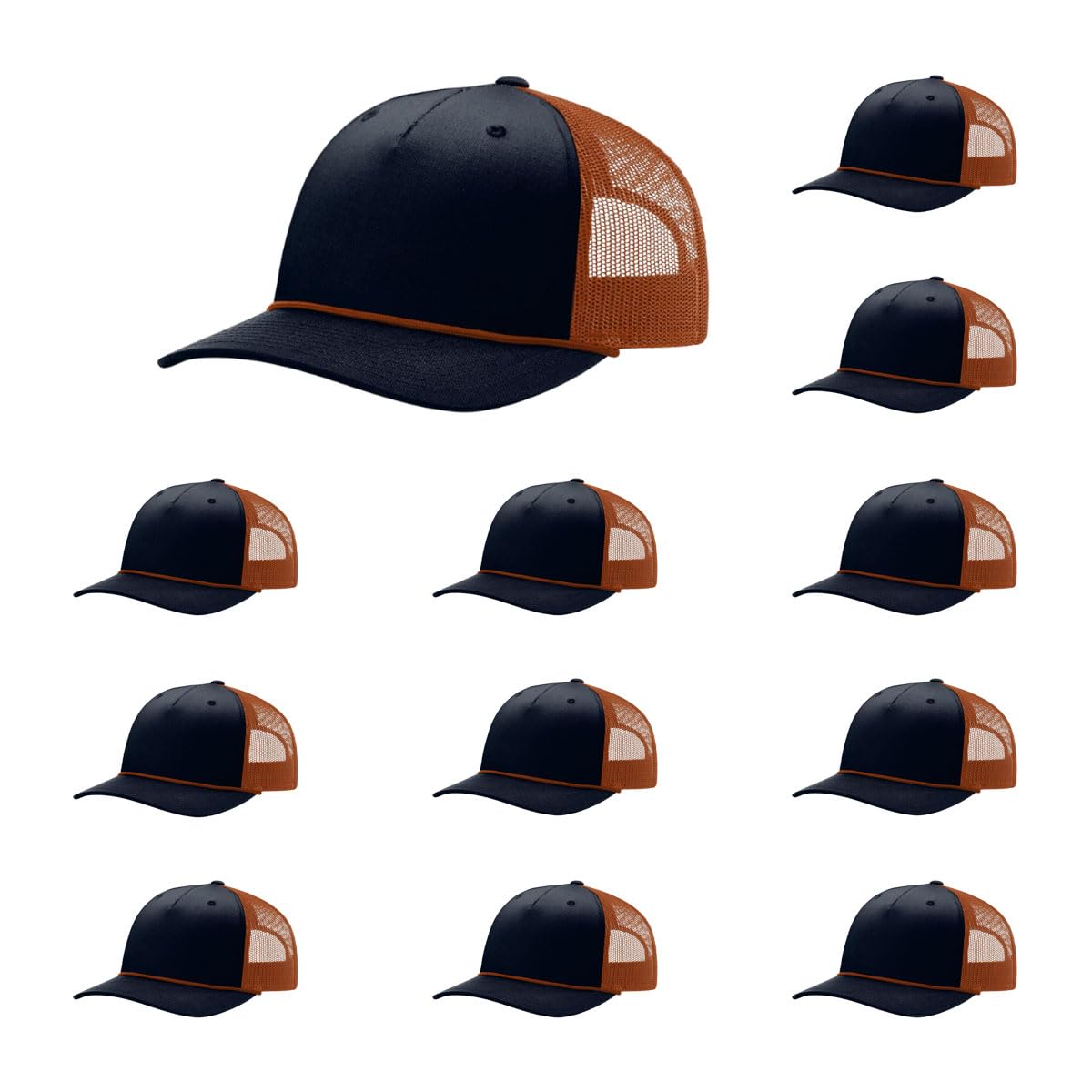 Richardson 112FPR Five Panel Trucker w/ Visor Rope