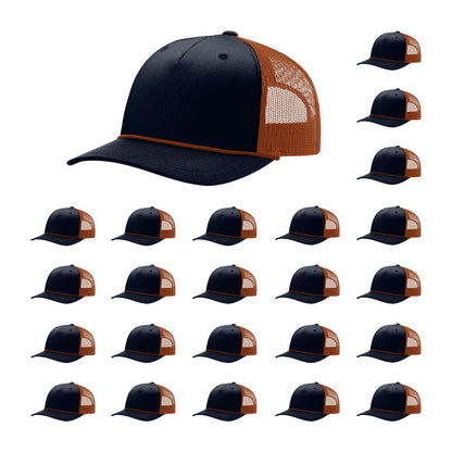 Richardson 112FPR Five Panel Trucker w/ Visor Rope