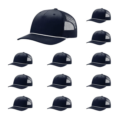 Richardson 112FPR Five Panel Trucker w/ Visor Rope